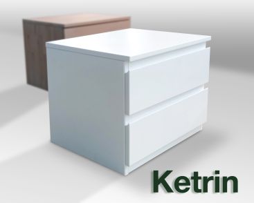 тумба KETRIN, масив бук, 502 х 400 х 385
