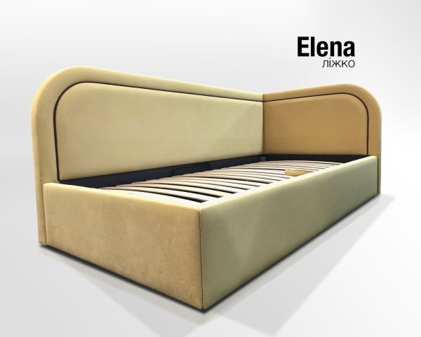 ліжко Elena Giallo, дитяче, односпальне з підйомним механізмом, спальне місце 90 х 200 - фото 2
