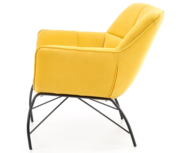 Кресло BELTON желтый - фото 3