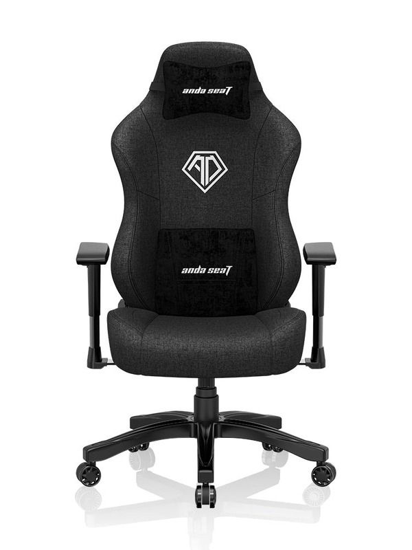 Крісло геймерське Anda Seat Phantom 3 Size L Black Fabric (AD18Y-06-B-F)