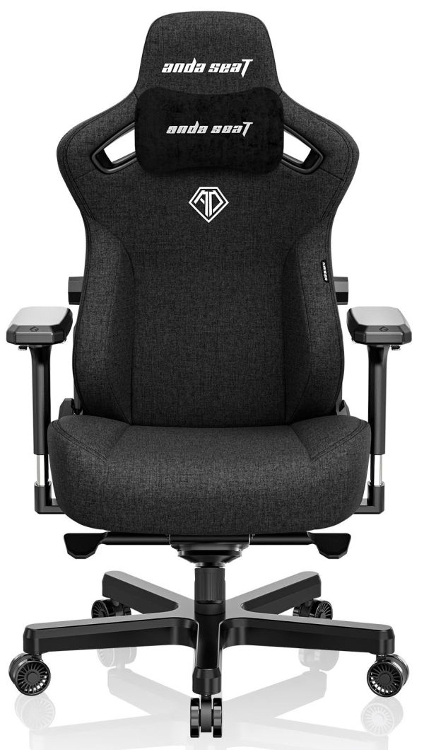 Крісло геймерське Anda Seat Kaiser 3 Size ХL Black Fabric (AD12YDC-XL-01-B-CF) - фото 2