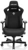 Крісло геймерське Anda Seat Kaiser 3 Size ХL Black Fabric (AD12YDC-XL-01-B-CF)