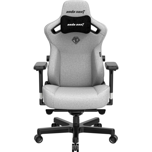 Кресло геймерское Anda Seat Kaiser 3 Size XL Grey Fabric (AD12YDC-XL-01-G-PV/F)