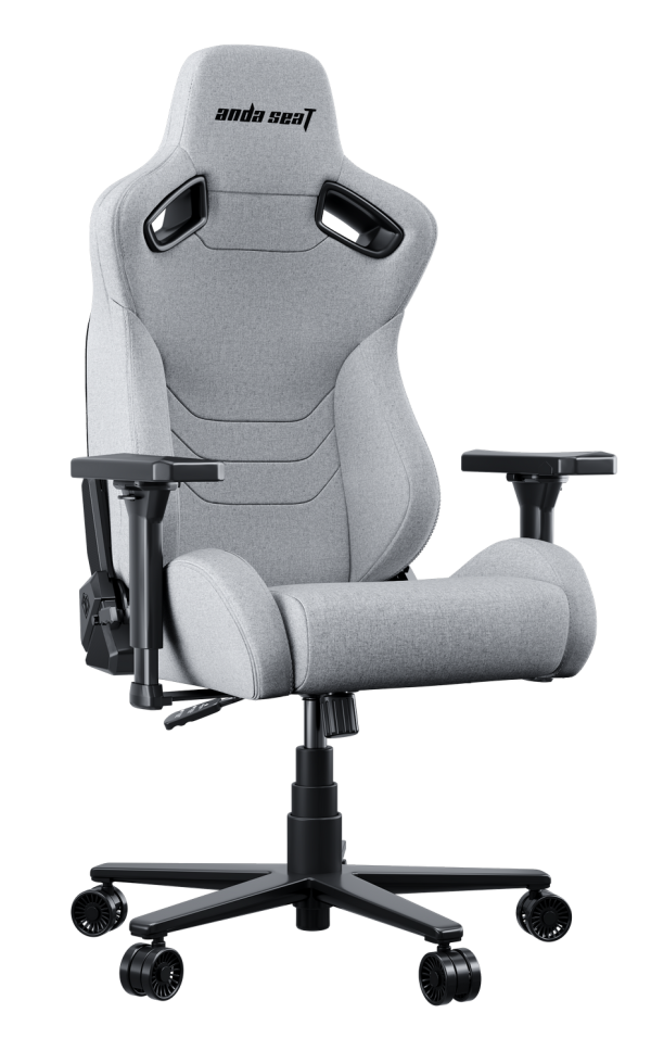 Кресло геймерское AndaSeat Kaiser Frontier XL Grey fabric (AD12YXL-17-G-F) - фото 6