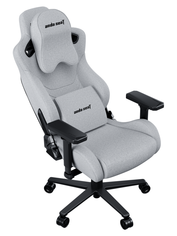 Кресло геймерское AndaSeat Kaiser Frontier XL Grey fabric (AD12YXL-17-G-F) - фото 4