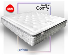 матрац BRN Comfy, розмір 160 х 200, ортопедичний безпружинний