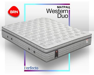 матрац BRN Western Duo, розмір 160 х 200, ортопедичний пружинний