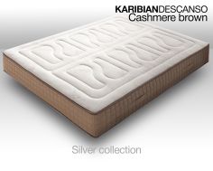 матрац Karibian Descanso, Cashmere Brown, 160 x 200, ортопедичний, безпружинний ( Silver Collection ) крїна виробник Іспанія