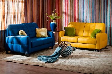Як підібрати ідеальний колір для м'яких меблів у вітальні