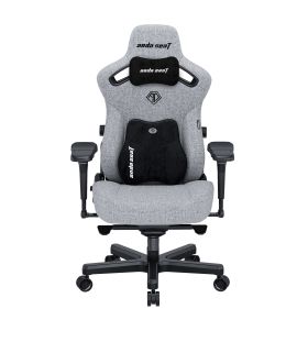 Крісло геймерське Anda Seat Kaiser 3 Pro Size XL Grey Fabric (AD12YDC-XL-01-G-PV/F-G02)