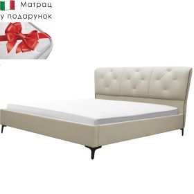 Dolce Комплект ліжко та італійській матрас, 160*200 з підйомним механізмом Beige, арт. 13552_13094