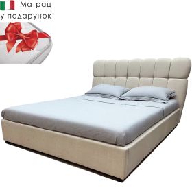 Donna Комплект ліжко та італійській матрас, 180*200 з підйомним механізмом Beige, арт. 13545_13097
