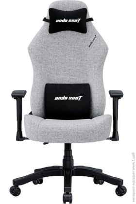 Кресло геймерское Anda Seat Luna L Grey Fabric Size L (AD18-44-G-F)