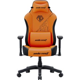 Крісло геймерське Anda Seat Phantom 3 Tiger Edition PVC Size L Orange (AD18Y-14-OB-PV/C)