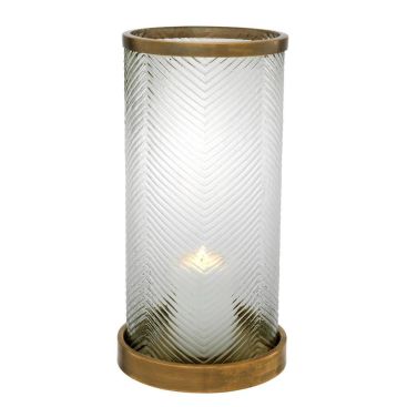 Eichholtz Підсвічник PALOMA L, Vintage brass finish, hand blown glass, арт.110442