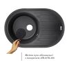 Кухонна мийка Lidz 780x500 200 BLA 03 LIDZBLA03780500200 - фото 3