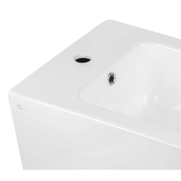 Біде підлогове Qtap Crow 545х360х410 White QT05443370W - фото 5