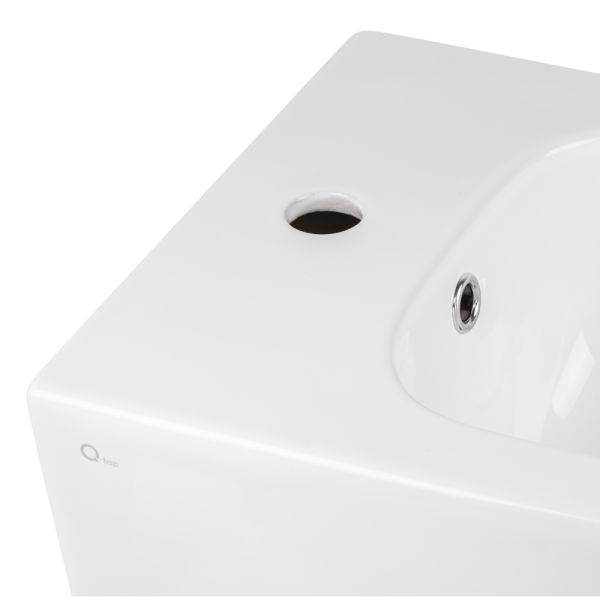 Біде підлогове Qtap Stork Swan 560х360х410 White QT15443378W - фото 5