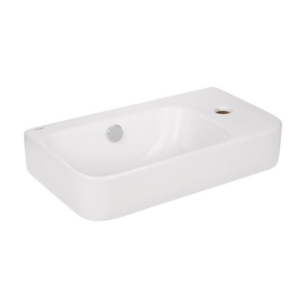 Раковина Qtap Tern 450х260х155 White з донним клапаном QT17115117RW - фото 4