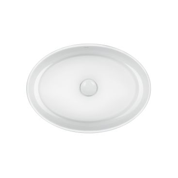 Раковина-чаша Qtap Kolibri 500x360x140 White з донним клапаном QT10113054W