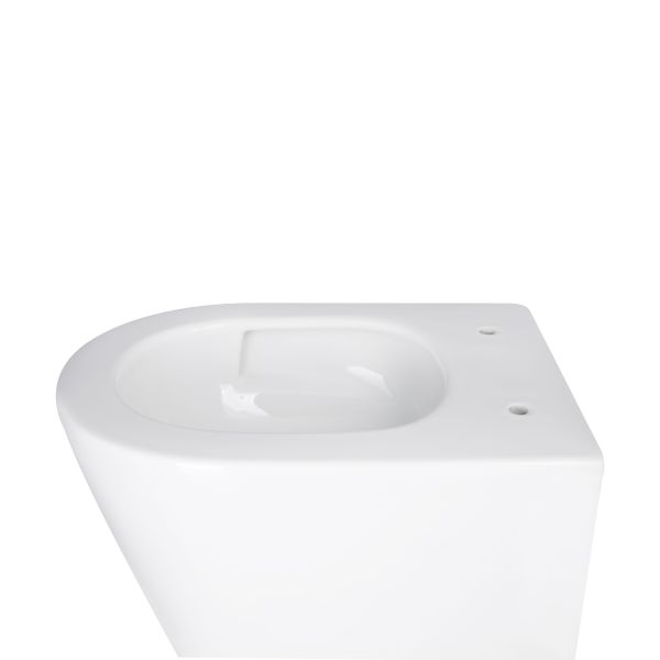 Унітаз підвісний Qtap Swan безободковий Ultra Quiet з сидінням Soft close QT16335179W - фото 9