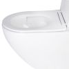 Унітаз підвісний Qtap Jay безободковий Ultra Quiet з сидінням Soft-close QT07335177W - фото 4