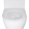 Унітаз підвісний Qtap Jay безободковий Ultra Quiet з сидінням Soft-close QT07335177W - фото 5