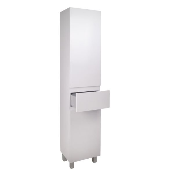 Пенал підлоговий Qtap Albatross 400х1900х305 White QT0175PN1900DRW - фото 5