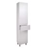 Пенал підлоговий Qtap Albatross 400х1900х305 White QT0175PN1900DRW - фото 5