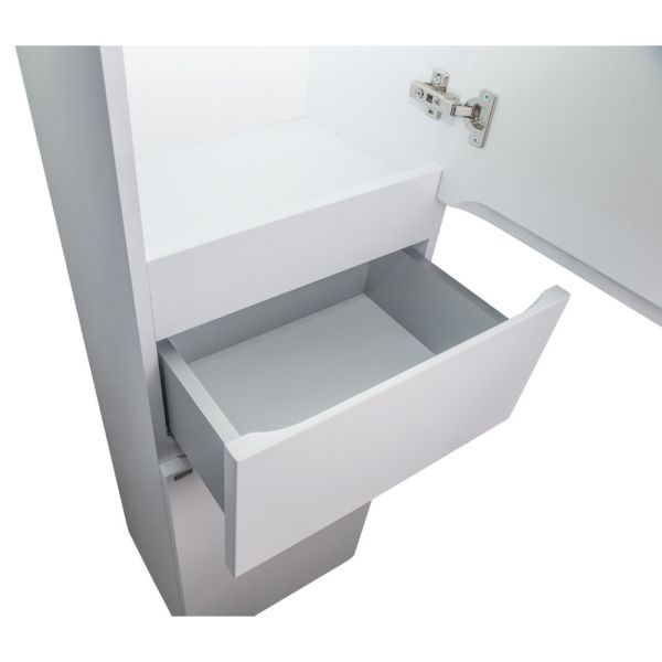 Пенал підлоговий Qtap Albatross 400х1900х305 White QT0175PN1900DRW - фото 7