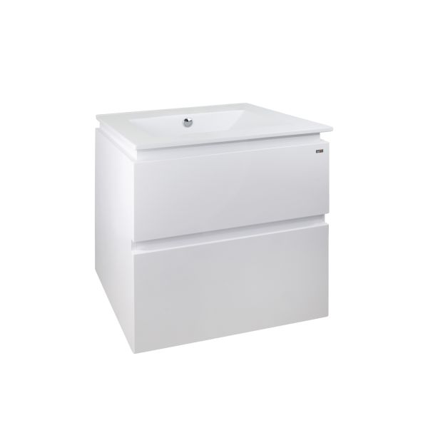 Комплект Qtap Albatross 605х725х460 White тумба підвісна раковина урізна QT0172TP600D3060CW - фото 15