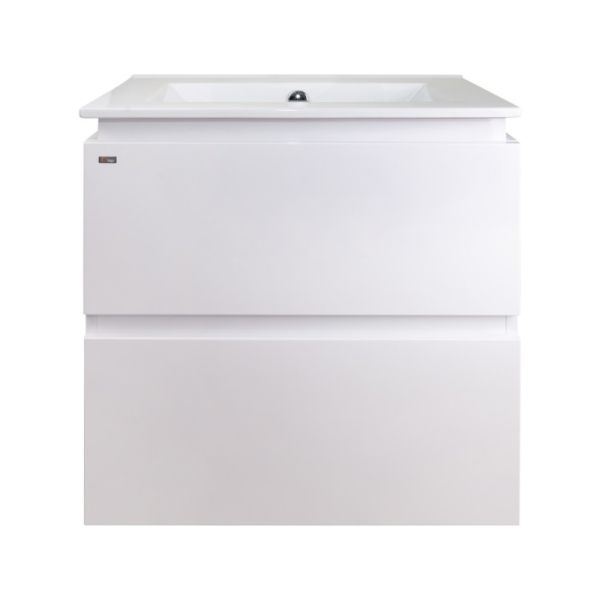 Комплект Qtap Albatross 605х725х460 White тумба підвісна раковина урізна QT0172TP600D3060CW - фото 6