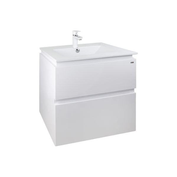 Комплект Qtap Albatross 605х725х460 White тумба підвісна раковина урізна QT0172TP600D3060CW - фото 5