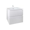 Комплект Qtap Albatross 605х725х460 White тумба підвісна раковина урізна QT0172TP600D3060CW - фото 5