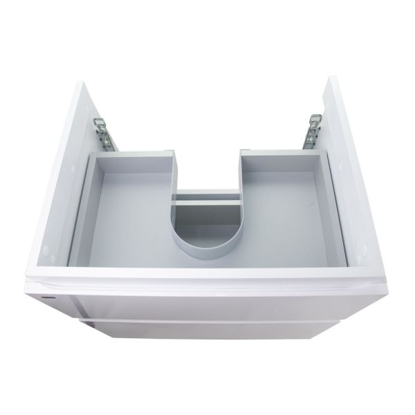 Комплект Qtap Albatross 605х725х460 White тумба підвісна раковина урізна QT0172TP600D3060CW - фото 8