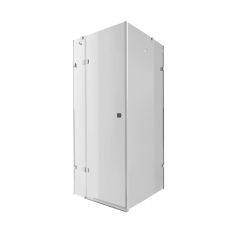 Душова кабіна Qtap CAPRICORN CRM1011SC6 100х100 см скло Clear 6 мм CalcLess без піддона
