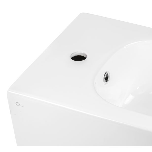 Біде підвісне Qtap Jay 520х360х320 White QT07555376W - фото 2