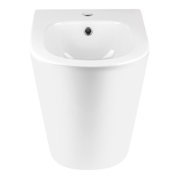 Біде підлогове Qtap Stork Swan 560х360х410 White QT15443378W - фото 10