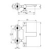 Змішувач для ванни Qtap Votice термостатичний QVTC30T105GC Chrome - фото 9