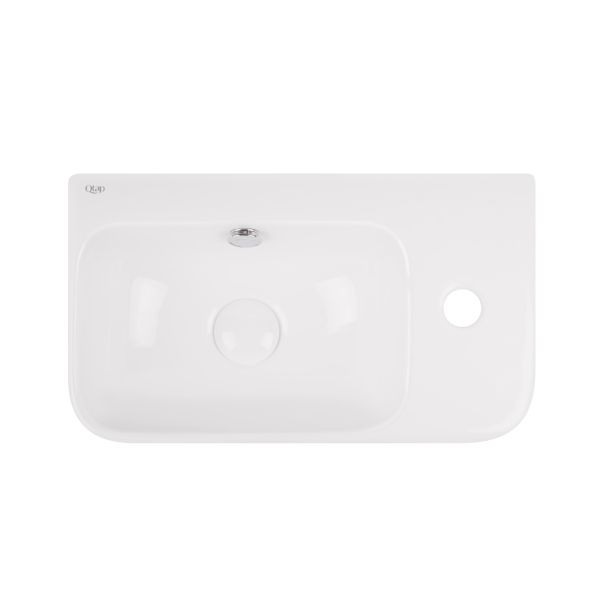 Раковина Qtap Tern 450х260х155 White з донним клапаном QT17115117RW - фото 9