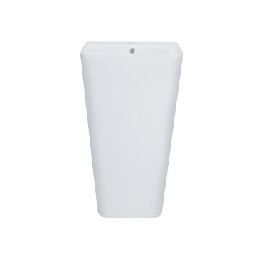 Раковина для підлоги моноблок Qtap Tern 440х380х830mm White з донним клапаном QT1711G302W