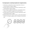 Дзеркало Qtap Scorpio 1200х700 з LED-підсвічуванням Touch, лінза, цифровий годинник, димер, рег. яскравості QT14781004W - фото 6