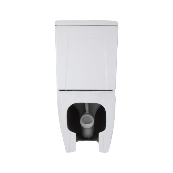 Унітаз-компакт Qtap Robin Ultra Quiet безободковий з сидінням Soft-close QT13222128AUQ1W - фото 3