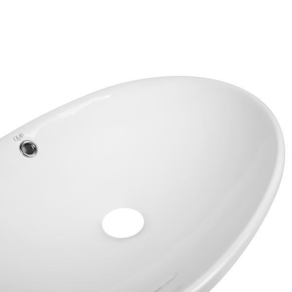 Раковина чаша Qtap Dove 625х415х150 White QT06113077WN