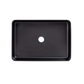 Раковина чаша Qtap Tern 500х350х145 Matt black QT1711A055MBN