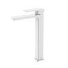 Змішувач для раковини Qtap Gemini високий QTGEM269CRW45679 Chrome/White