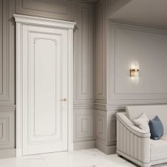 Межкомнатная дверь Diadema в стиле Art Deco из массива дерева