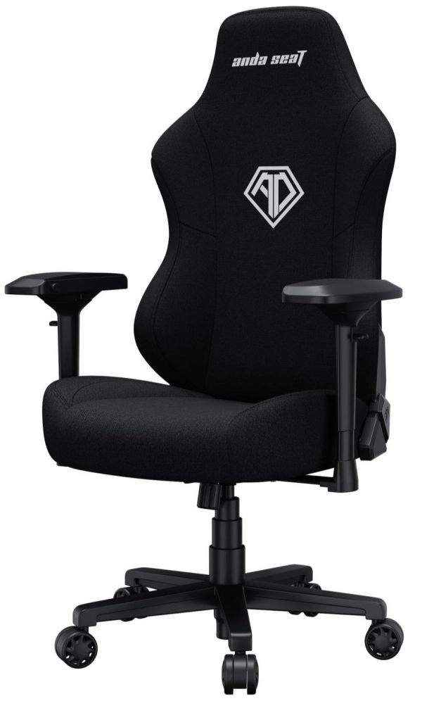 Крісло геймерське Anda Seat Phantom 3 Pro Fabric Black (AD18YC-06-B-F)