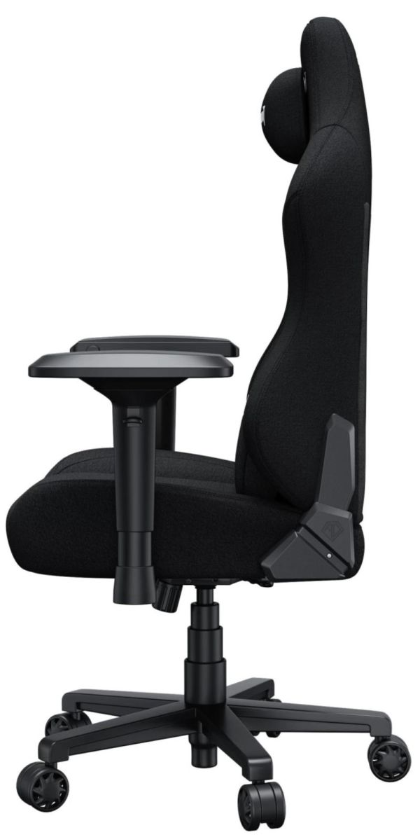 Крісло геймерське Anda Seat Phantom 3 Pro Fabric Black (AD18YC-06-B-F) - фото 3