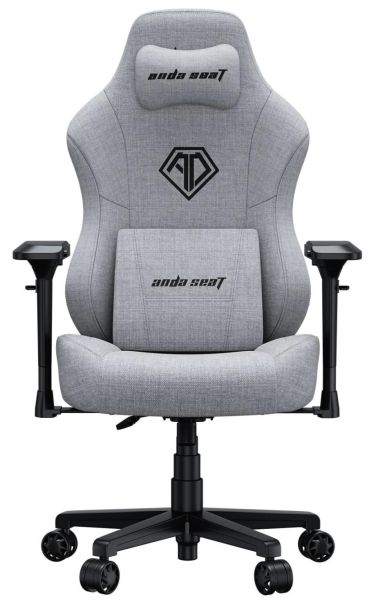 Крісло геймерське Anda Seat Phantom 3 Pro Size L Grey Fabric (AD18YC-06-G-F)